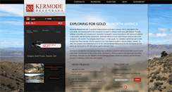 Desktop Screenshot of kermode.com